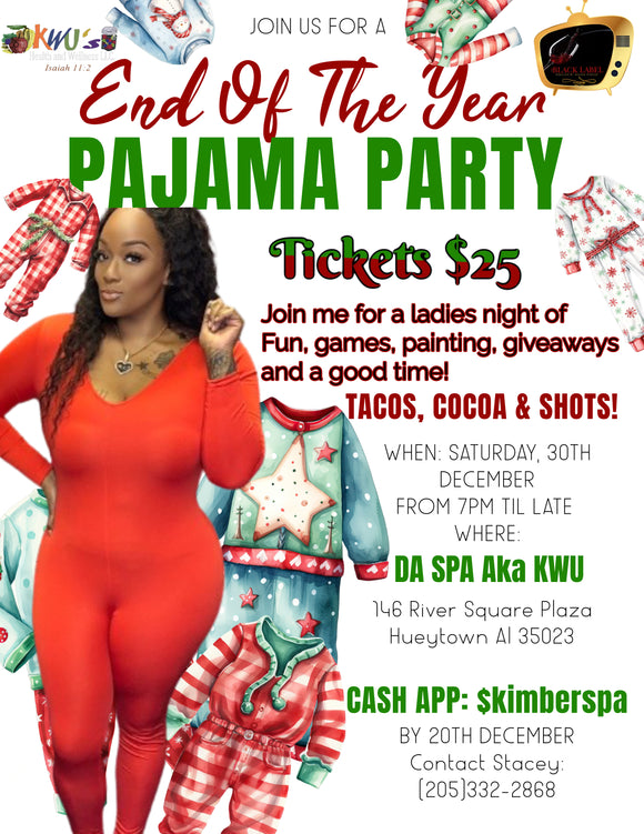 Pajama Party ticket