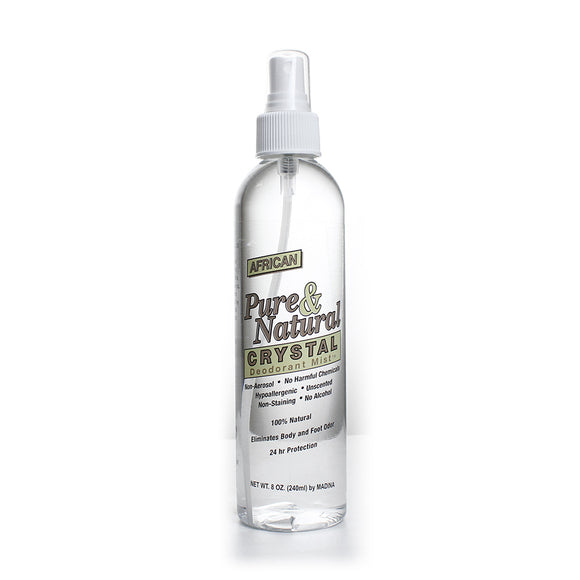 Pure & Natural Crystal Deodorant Mist