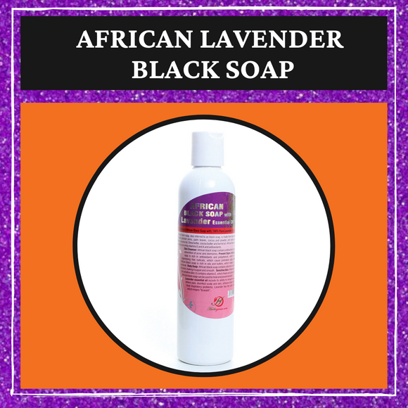 African Lavender Black Soap