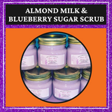 Almond Milk & Blueberry Sugar Scrub