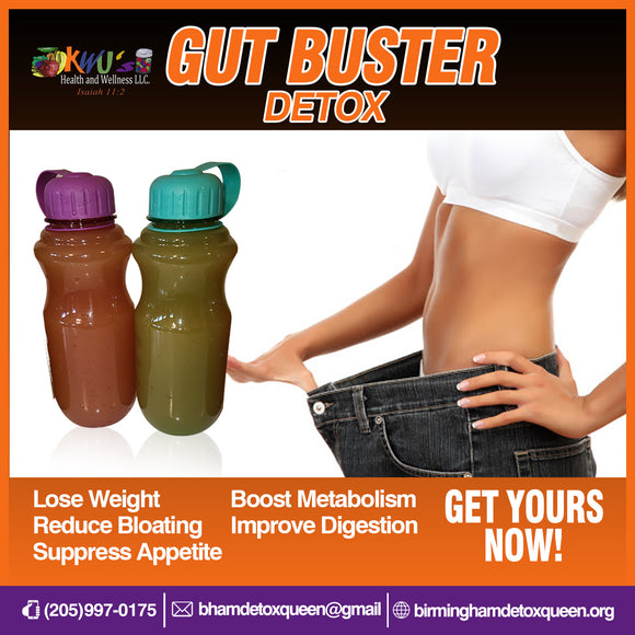 KWU’s Gut Buster Cleansing Juice (pick up from store option)