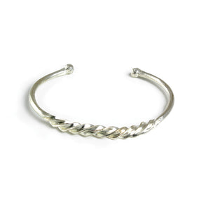 Fulani Silver Twist Bracelet